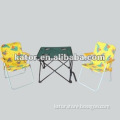 Camping beach table with two chair